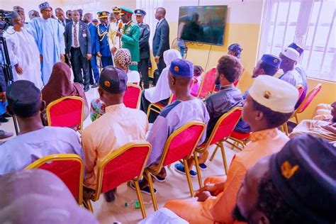 Abuja Kaduna Train Buhari Meets Remaining 23 Released Passengers