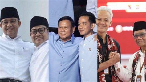 7 Hasil Survei Terbaru Elektabilitas Capres Cawapres Prabowo Gibran