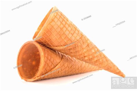 Wafer Cones Stock Photo Picture And Royalty Free Image Pic