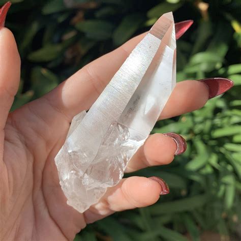 Lemurian Seed Crystal From Minas Gerais Brazil Lemurian Seed Point