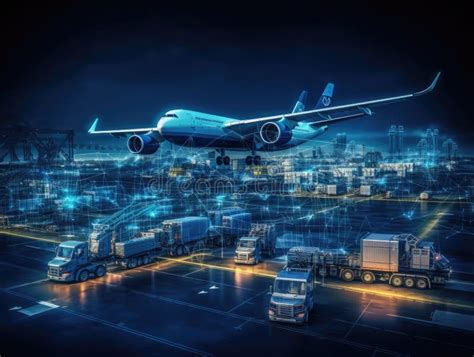 AI In Logistics And Supply Chain Management Concept Transportation