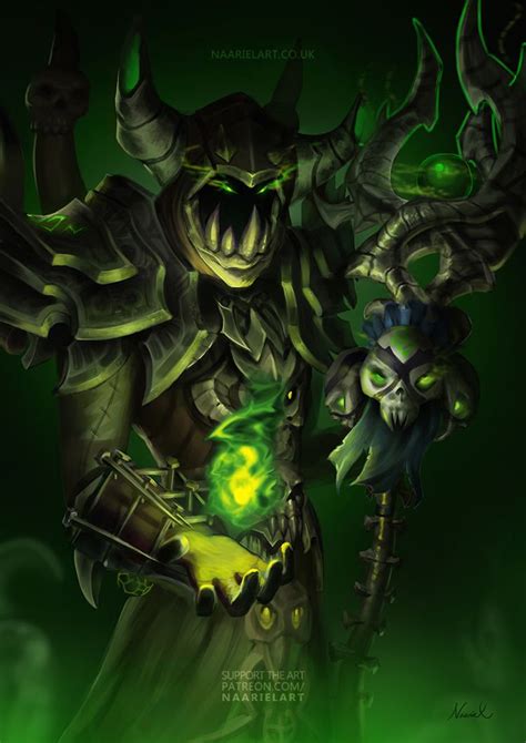 Just a Warlock, Art by Naariel : r/wow