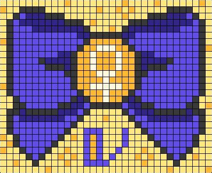 Alpha Pattern Braceletbook Moon Cross Stitch Pixel Art