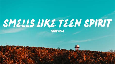 Nirvana Smells Like Teen Spirit Lyrics Youtube