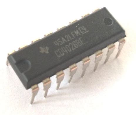 CD4026 IC Pinout, Example Circuits, Applications, Datasheet and Features