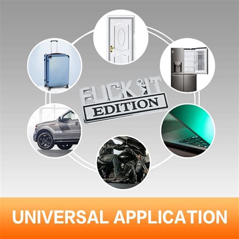 Chevrom Insignias De Emblema De Edici N Fuck It Calcoman As De Logotipo D Calcoman As De