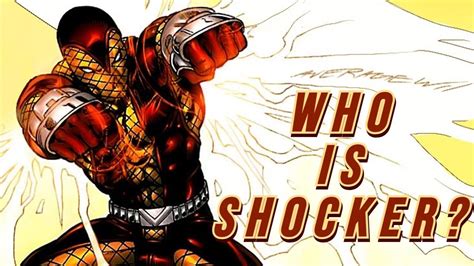 Who Is Shocker Herman Schultz Marvel Youtube