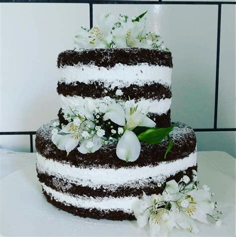 Delicioso Naked Cake De Chocolate