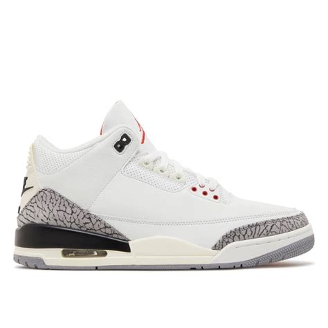 Jordan Retro 3 "White Cement Reimagined" - Hidden Hype