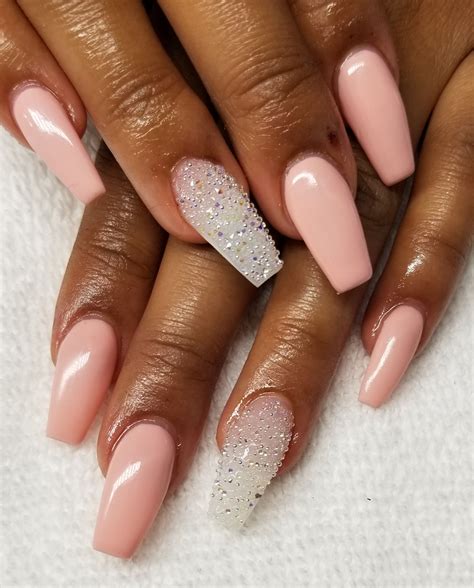 Pin By My Info On Nails Bridesmaids Nails Acrylic Nails Nude Nude