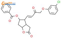 2H 环戊并 b 呋喃 2 酮 5 苯甲酰氧基 4 1E 4 3 氯苯氧基 3 氧代 1 丁烯 1 基 六氢 3aR 4R