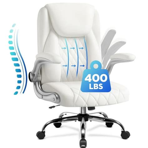 COMHOMA Big and Tall Office Chair, 400LBS Wide Seat Ergonomic Computer