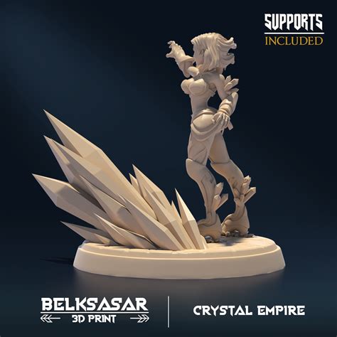 Archivo STL Crystal Arrow E Normal y Nude Objeto de impresión 3D para descargarCults