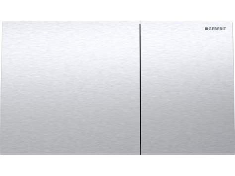 Geberit Sigma70 Dual Flush Button Brushed Stainless Steel Easy Clean