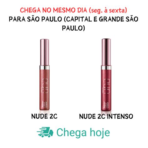 Batom Laibal Cristal Nude C Intenso Natura Una Ml Shopee Brasil