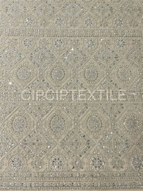 NUDE METERS MARISHKA EXTRA PREMIUM BEADED PEARL LACE