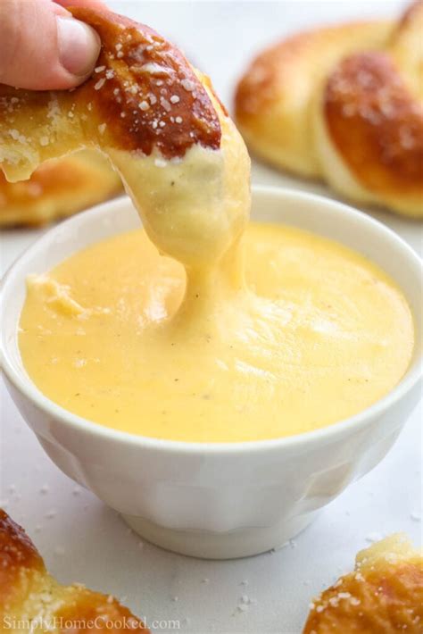 Pretzel Cheese Dip Simply Home Cooked