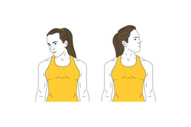 DIAGONAL CIRCUMDUCTION OF THE HEAD - Exercises routines