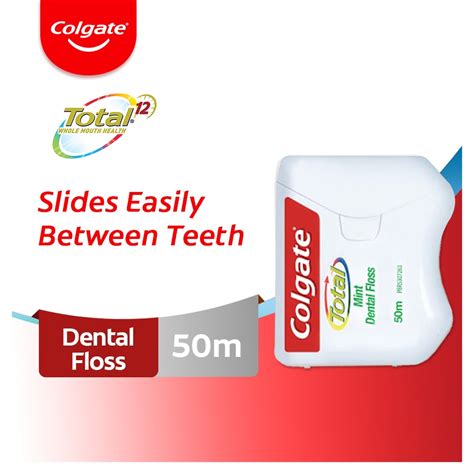 Colgate Total Mint Dental Floss 50m Watsons Philippines