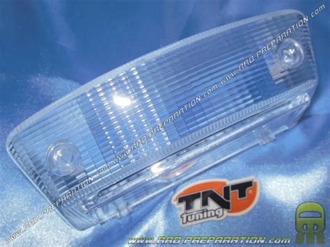 Cristal Transparente Piloto Trasero Tnt Tuning Para Scooter Mbk Stunt Y