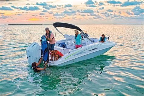 New 2021 Tahoe 2150 Cc Power Boats Outboard In Eastland Tx Stock Number