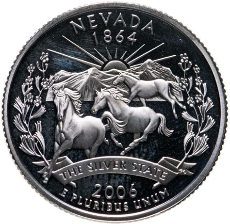 Монета США 25 центов (квотер, 1/4 доллара, quarter dollar) 2006 S Proof ...