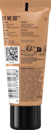 MAYBELLINE NEW YORK BB Cream Fit Me Nude 50 30 Ml Dm At