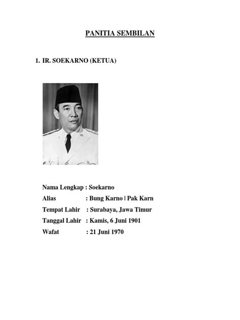 Panitia Sembilan | PDF