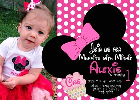 Minnie Mouse Invitation Wording Ideas