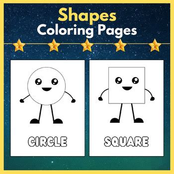 Alphabet, Numbers, Colors and Shapes Coloring Pages Bundle. Printable ...