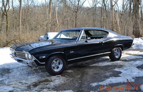 1968 Chevelle L79 327 Factory 4spd Beautiful High Quality Tuxedo Black