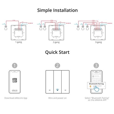 Sonoff Switchman Smart Wall Switch M Gang Tyyppi Opencircuit