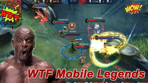 Mobile Legends Funny Moments WTF WenChou No 1 YouTube