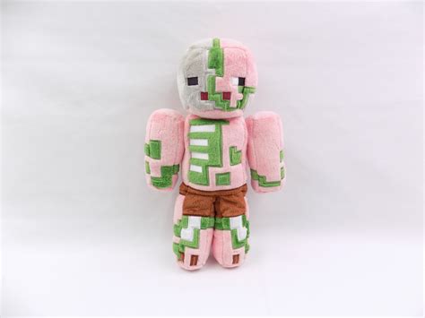 Like New Minecraft Zombie Pigman Plush Toy 30cm - Starboard Games