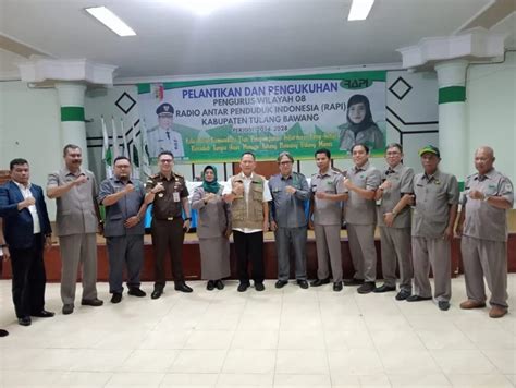 Bongkar Post Pj Bupati Tuba Hadiri Pelantikan Rapi Periode