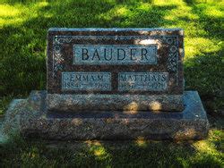 Emma Kayser Bauder 1884 1960 Memorial Find A Grave