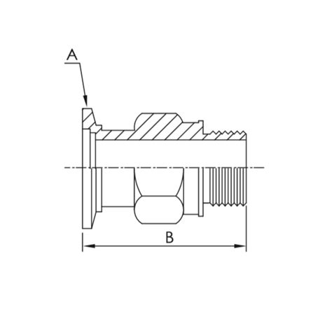 KF To Welch Pump Adapter High Vac Depot