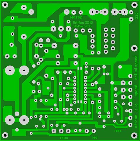 Регулятор оборотов двигателя с поддержанием мощности на TDA 1085