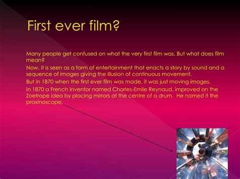 Ppt How Has Film Changed Since 1870 Powerpoint Presentation Free