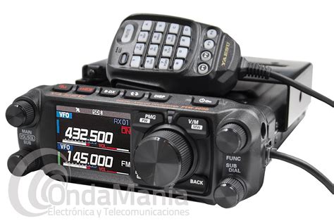 Emisora Doble Banda Vhf Uhf Digital Y Analogica Yaesu Ftm Xde