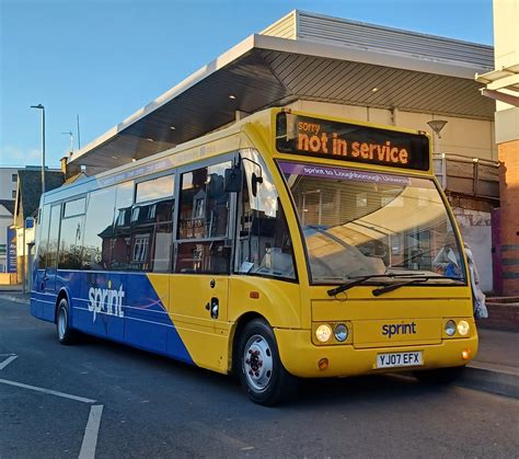 Kinchbus Kinchbus Optare Solo M Sl Fleet Number Yj Ef Daniel