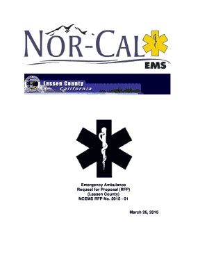 Fillable Online Emsa Ca Emergency Ambulance Emsa Ca Fax Email Print