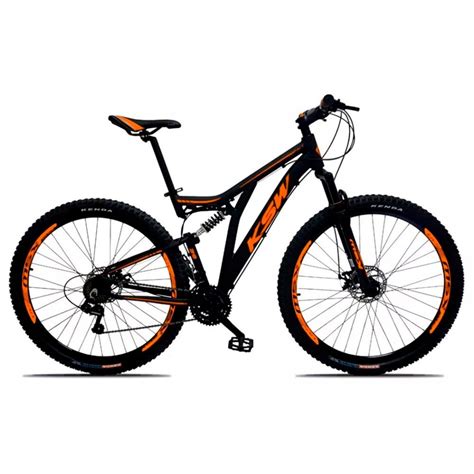 Bicicleta Aro 29 Quadro 19 Alumínio 21v Suspensão Freio a Disco Full