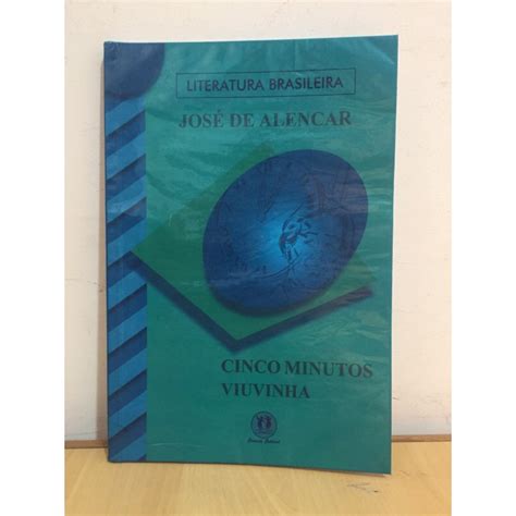 Livro Cinco Minutos viuvinha de José de Alencar Shopee Brasil