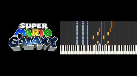 Super Mario Galaxy Battlerock Galaxy Original And Piano In Sync