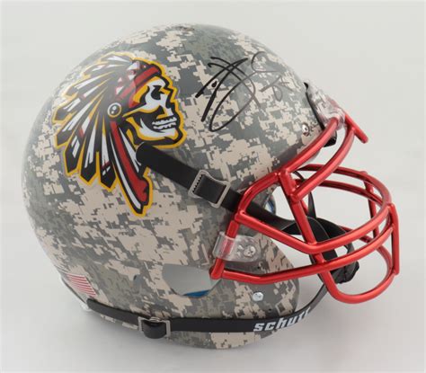 Travis Kelce Signed Full Size Authentic On Field Hydro Dipped Helmet