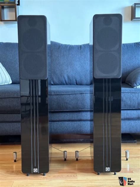 Q Acoustics Concept 40 Floorstanding Speakers In Black Photo 4472172