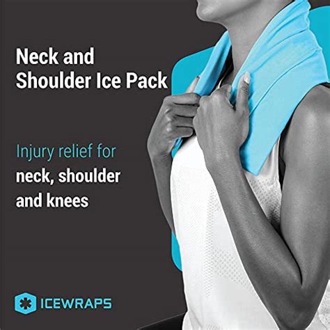 Icewraps 7x28 Neck Clay Ice Pack Long Ice Cooling Neck Pack Ice