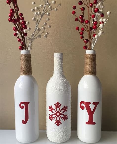 12 Ideas Para Reciclar Botellas De Vino En Navidad Aprende De Vinos