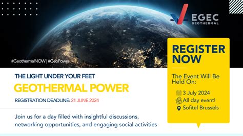 Geothermal Power Registration Twitter Egec European Geothermal